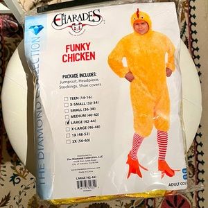Chicken Halloween costume men’s large